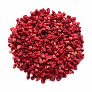 Freeze-dried raspberries in pieces 1-6 mm, 10 kg